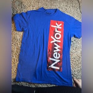 New York mens popular poison T-shirt